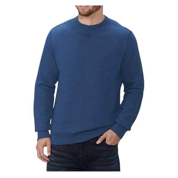 G.H. Bass & Co. Men XL Blue Crew Neck Long Sleeve Sweatshirt Casual - Picture 1 of 8